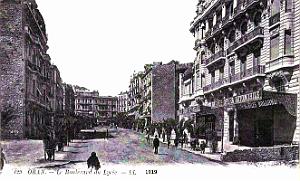 Oran - Boulevard du Lycee - 1919